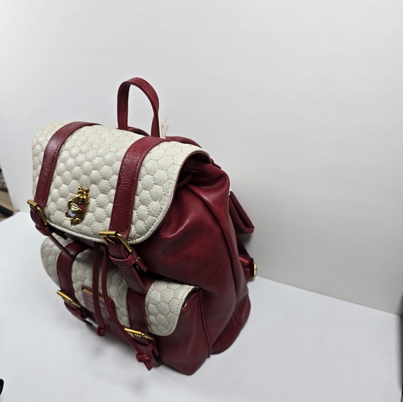 Loungefly Disney Winnie The Pooh Buckle Honeycomb Mini Backpack Nwt - Picture 3 of 7